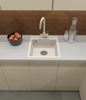 Мойка кухонная GranFest URBAN 644 темно-серый